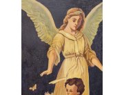 Ангел с детьми, 1990
