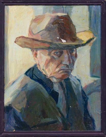 Портрет мужчины в шляпе